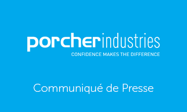 Communiqué de presse Porcher industries