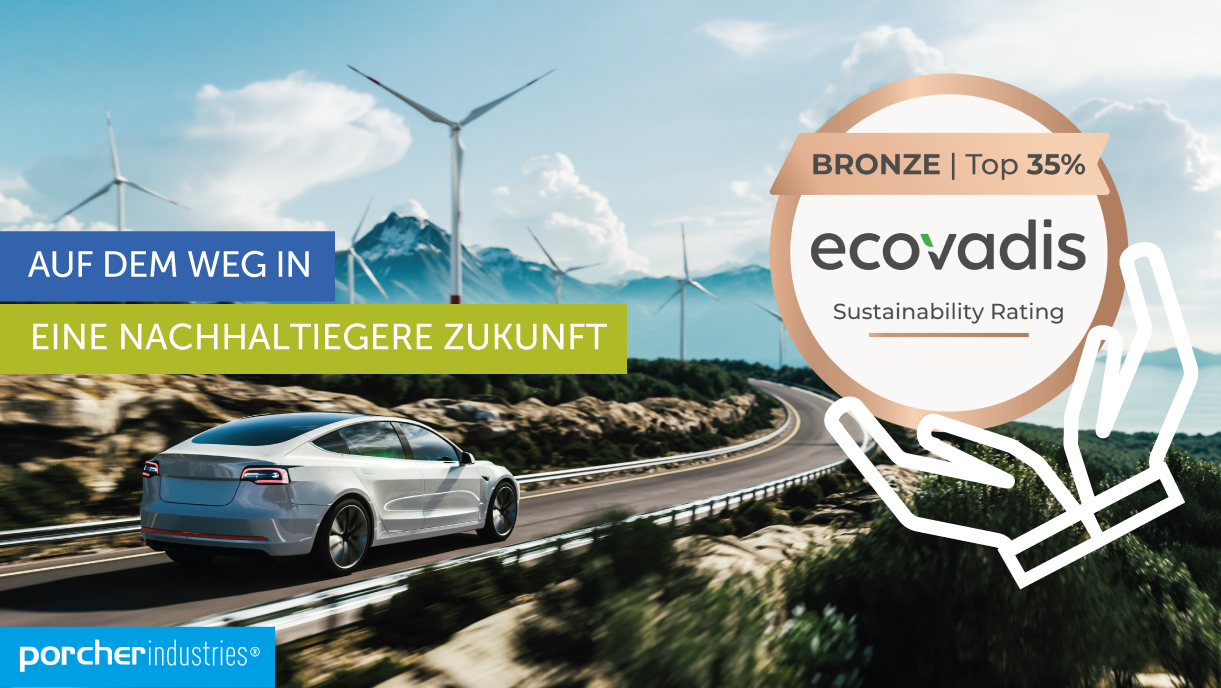 EcoVadis-Bronzemedaille für unseren Standort La Tour-du-Pin