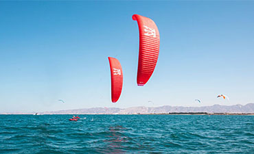 Enata Kites setzt Porcher's Sport Skytex Sortiment ein!