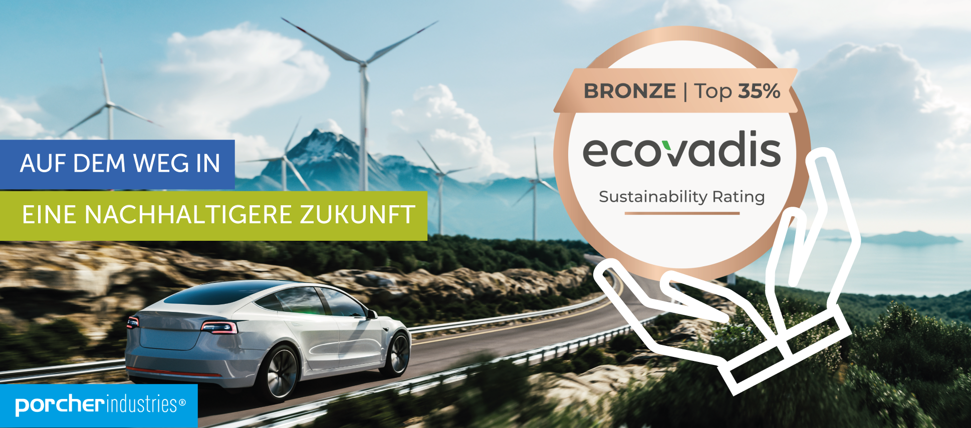 EcoVadis-Bronzemedaille für unseren Standort La Tour-du-Pin