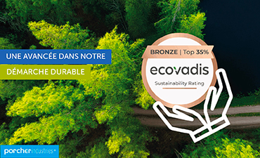 Médaille de bronze EcoVadis : une reconnaissance pour nos engagements RSE