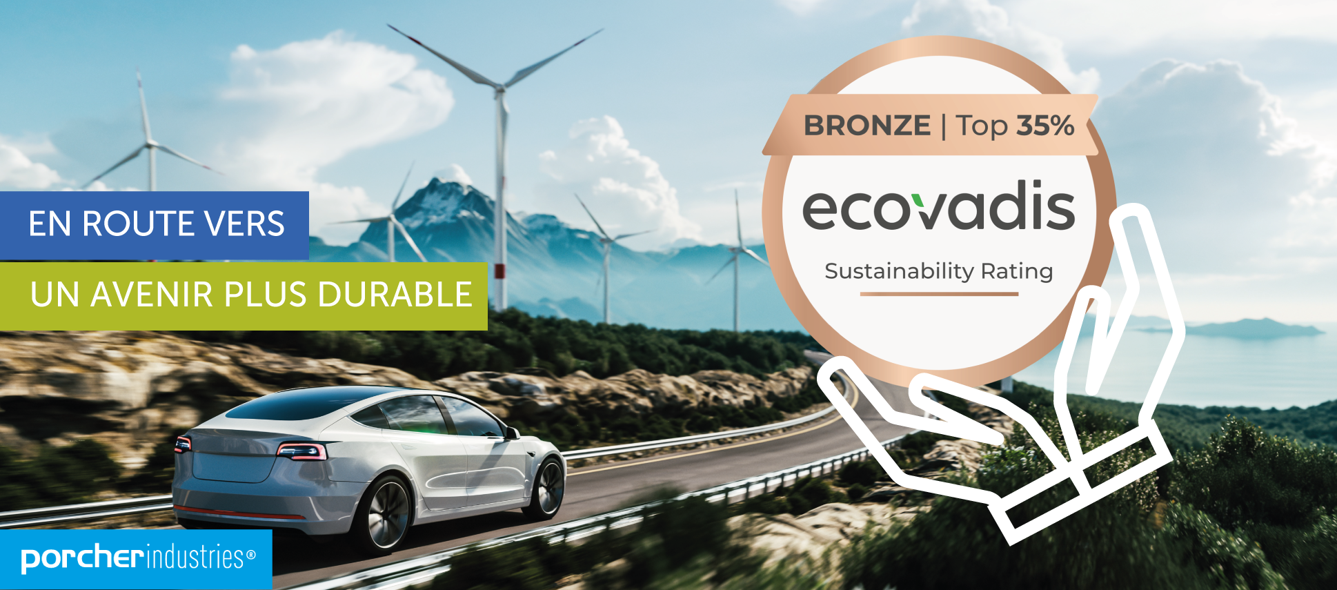Médaille de bronze EcoVadis pour notre site de La Tour-du-Pin